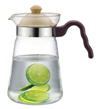 induction glass kettle,borosilicate glass water pot,water pot
