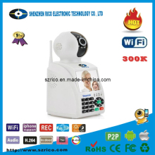 Inteligent Home/House GSM SMS Wireless Alarm System IP Camera/Free Video Call Network Videophone IP Camera