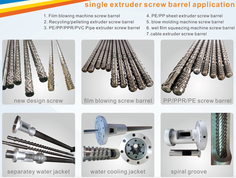 High Speed Taiwan Film Extruder Screw Barrel