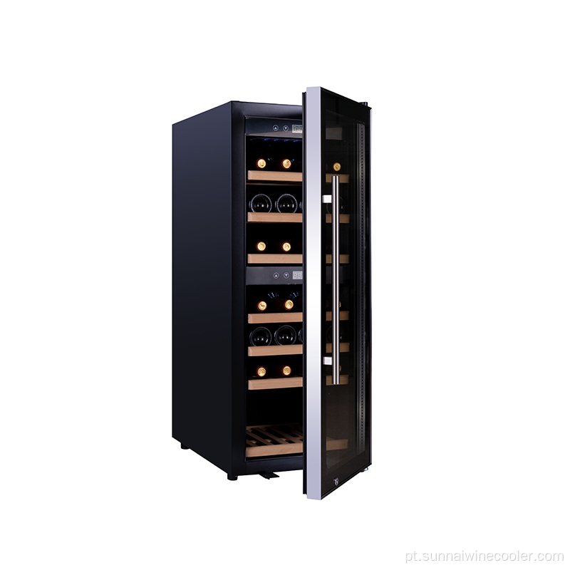 Compressor umidor constante um refrigerador de vinho de umidade
