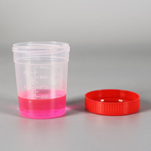 대변 ​​표본 용기 또는 샘플 소변 컵