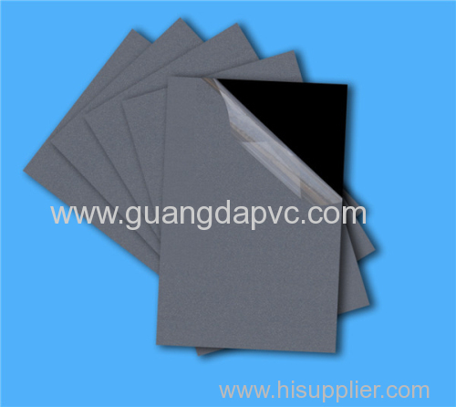 0.6mm Self-adhesive Black Pvc Inner Sheet For Album Photo 