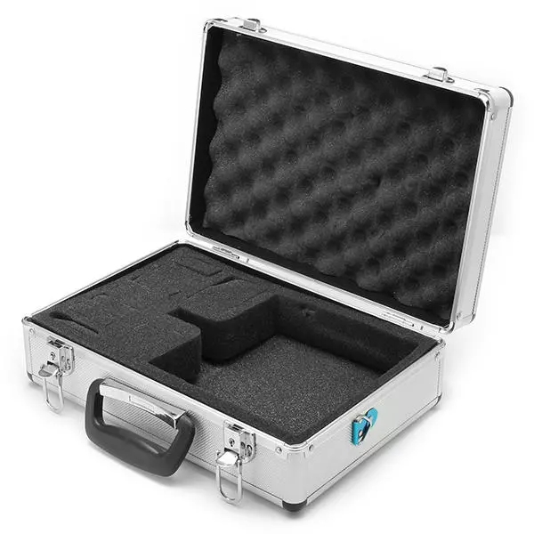 Silver Aluminum Tool Case Carrying Box Aluminum Case For Tools Accessories