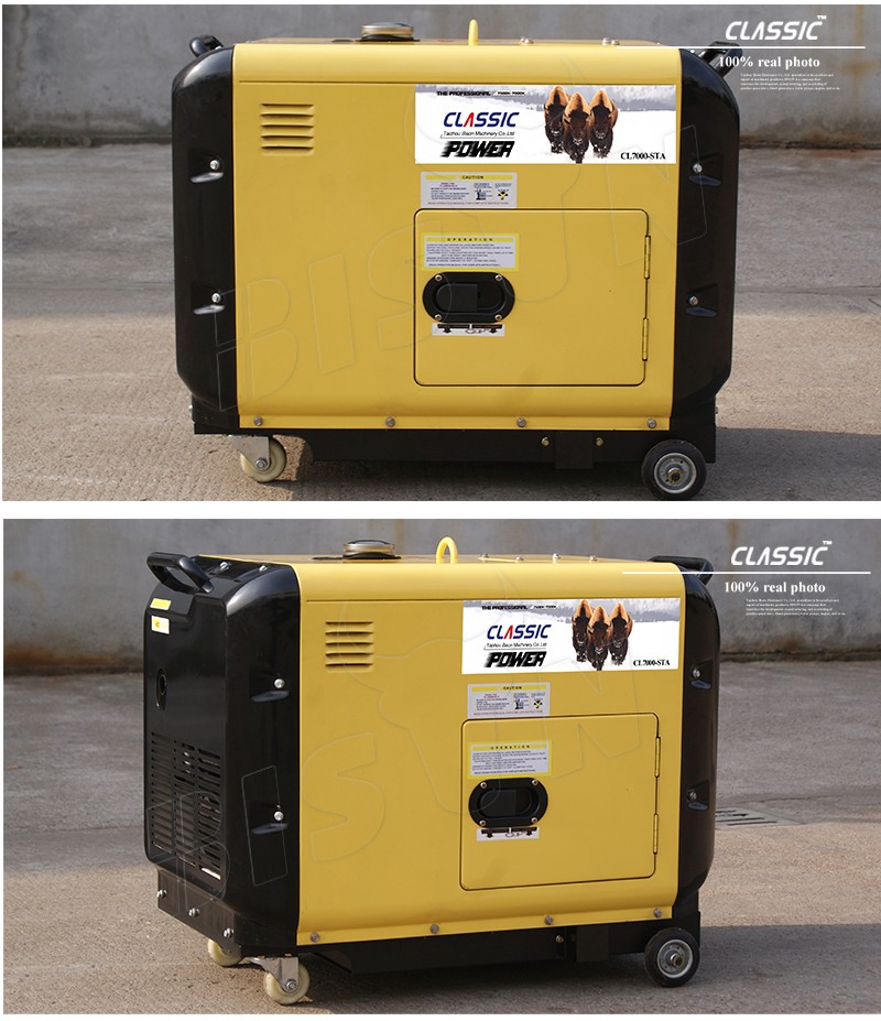 BISON(CHINA) Portable Diesel Generator Price 10hp diesel generator set