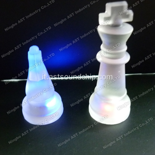 Scacchi lampeggianti, set di scacchi a bagliore a LED, set di scacchi, scacchi a LED