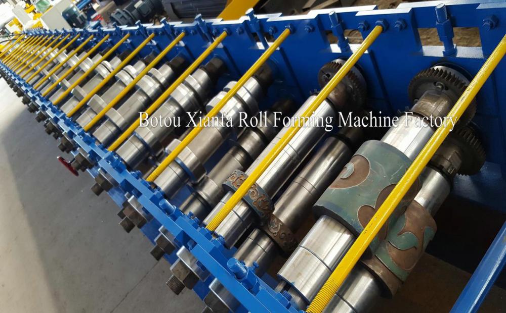 construction machinery steel door frame making machine