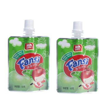 Liquid Plastic Bag Juice Packaging And Printing