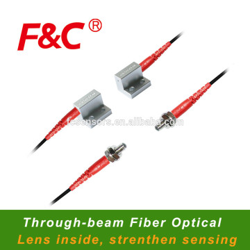 Long Range Sensing Fiber Optical Sensor, With Lens Inside, Strenthen Sensing Range.