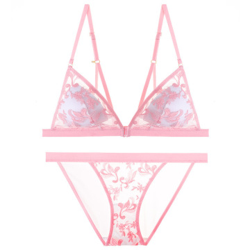 Set Biniki Bralette con chiusura frontale in stock