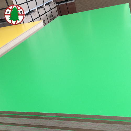 Green Colour Waterproof Medium Density Fiberboard MDF Board