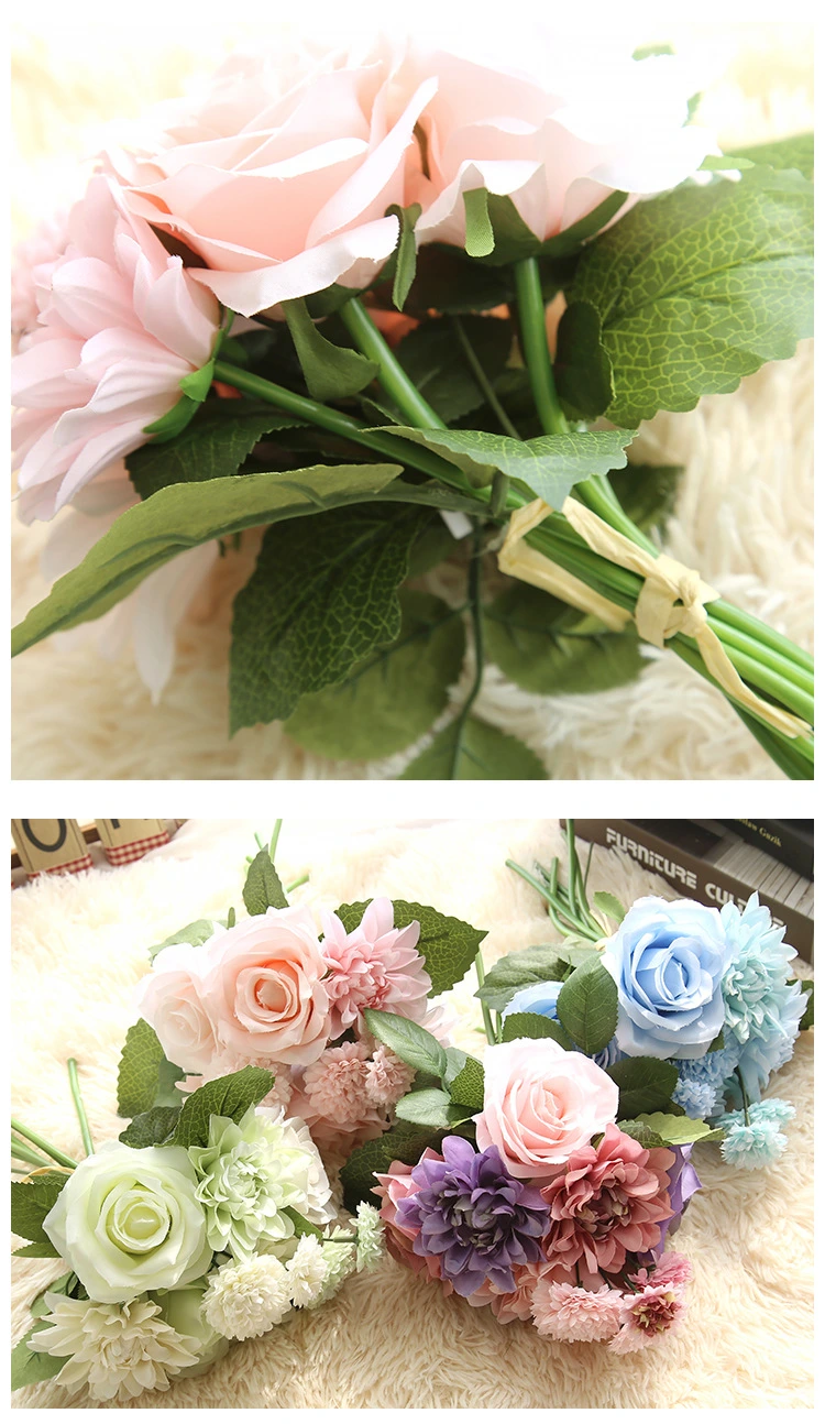 Wholesale Long Stem Wedding Decoration Artificial Flower