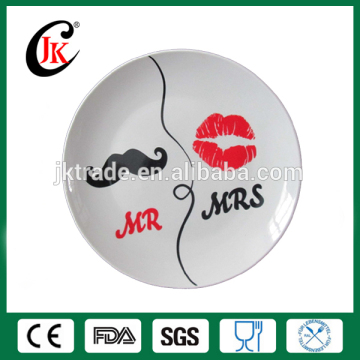 Personalized Ceramic Christmas Wedding Decorative Plates