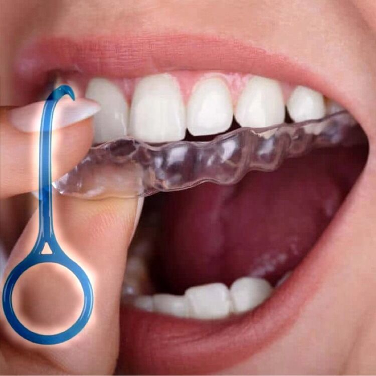 Food Grade Silicone Different Flavor Dental Orthodontic Aligner Tray Seater
