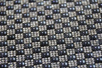 Hot fix rhinestone and ceramics 24*40