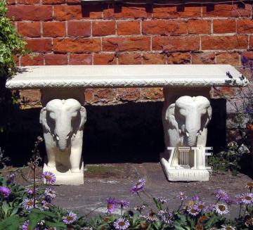 Fine Workmanship carved marble stone garden bench