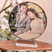 Wedding gift photo crystal photo