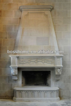Lion Lamb classic marble Fireplace mental