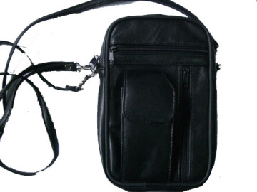 Black Lambskin Leather Small Purse (DS362425)