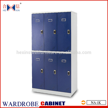 steel 6 doors wardrobe lockers 6 doors metal wardrobe lockers