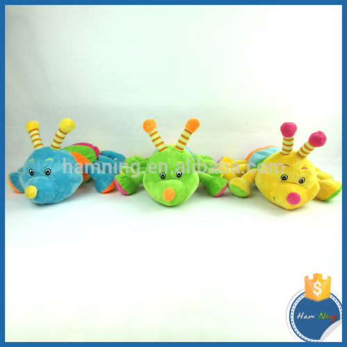 40cm long sofa cushion custom soft moving stuffed plush worm toy