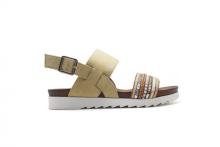 Ladies Sandals with bead-hand-knit