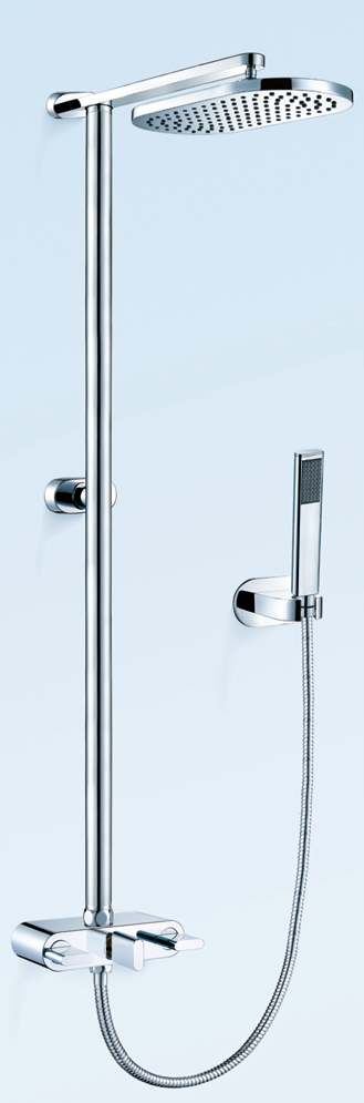 Prado Chrome Exposed Shower System ○