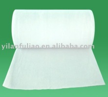 PET impregnating nonwoven fabric for disposable supplies