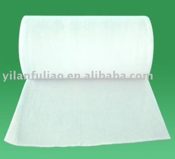 PET impregnating nonwoven fabric for disposable supplies
