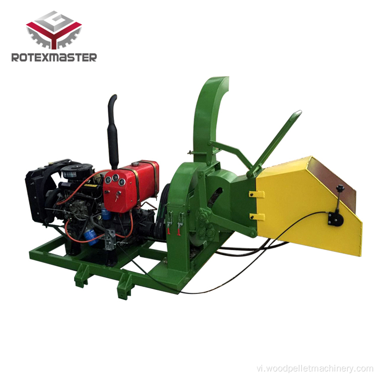 22hp di động gỗ nhỏ chipper cho các chi nhánh