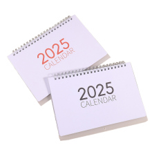 Personalized 2025 Paper Desktop Calendar for Home Office Decoration