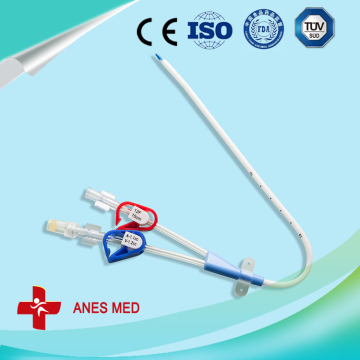 Double lumen Hemodialysis Catheter set