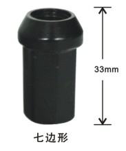 Black standard lug nuts