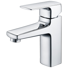 Chrome And Brass Bathroom Faucet One Hole