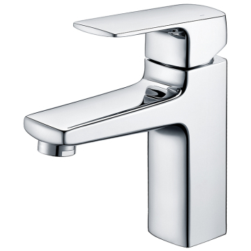 Chrome And Brass Bathroom Faucet One Hole