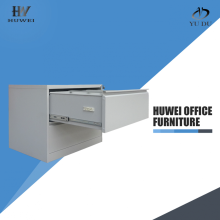 Metal lateral 2 drawer office filing cabinets