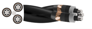 MV Aerial Bundle Cable (ABC) Light/Heavy Duty Screen 6.35/11kV