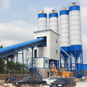 High quality 60m3 small concrete batching plant Russia