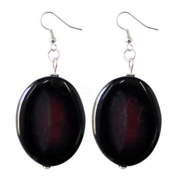 Natural Gemstone Agate Earring