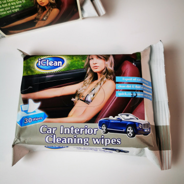 Multi Purpose Non-woven Car Cleaning Wipes