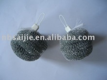 Mesh Scourer(Galvanized scourer),galvanized mesh scrubber, cleaning ball