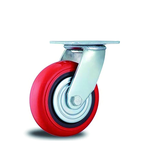 CooCheer 4 '' PVC Heavy Duty Swivel Caster Räder