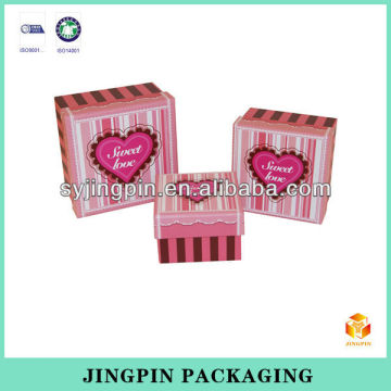 2014 beautiful paper gift box with dividers