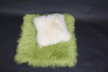 Mongolian Fur Cushion Target
