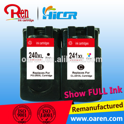 chip reset for canon ink cartridge pg240 ink cartridge for Canon PG240XL