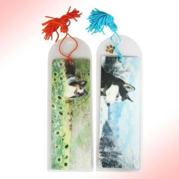 Lenticular animation 3d bookmark