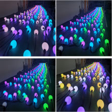 50mm DMX RGB 3D Ball Chain