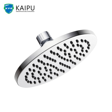 Plastic Round Chrome Shower Head Rain Showerhead