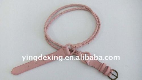 customed PU belt, ladies belt,silm belt