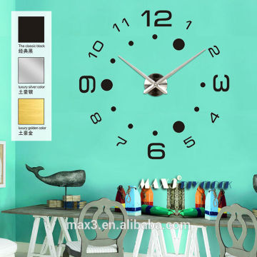 Living Room Decor Non-ticking Wall Clock Time Clock Deocration Wall Clock