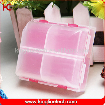 Plastic 5-cases pill box(KL-9117)